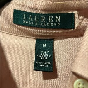 Lauren Ralph Lauren Blush Pink Blouse